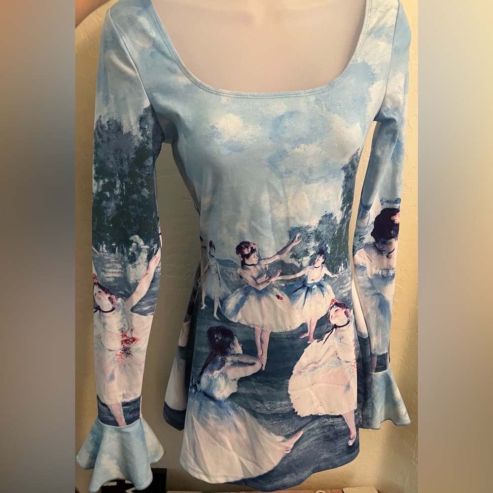 Sugar Thrillz Dolls Kill *Sold Out* BNWT Ballet Degas Dress Rehearsal Mini Dress